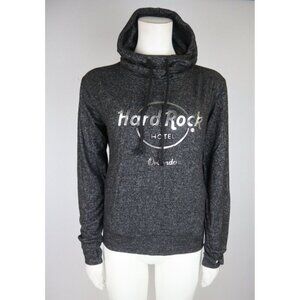 HARD ROCK HOTEL ORLANDO - WOMEN'S GRAY HOODIE SWEATSHIRT - SIZE XS